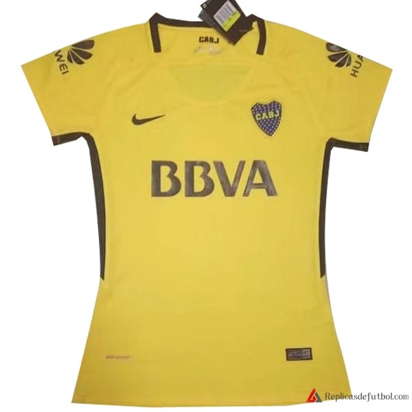 Camiseta Boca Juniors Mujer Segunda equipación 2017-2018